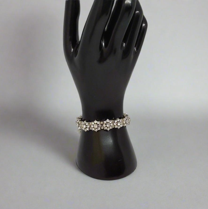 Crystal Flower Stretch Bracelets
