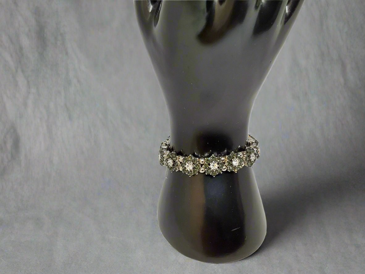 Crystal Flower Stretch Bracelets