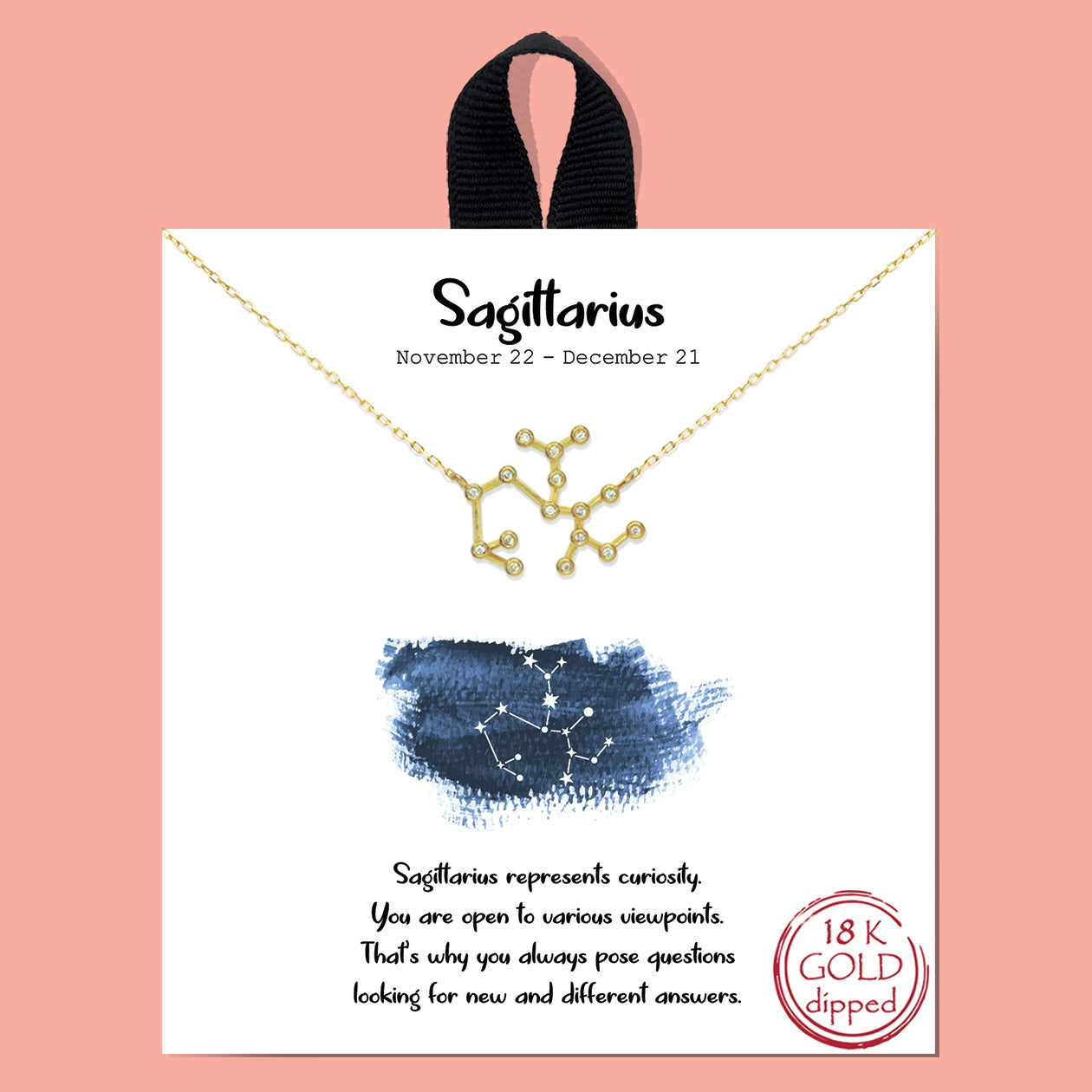 Zodiac Constellation Necklace
