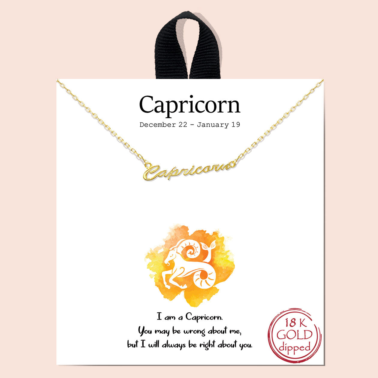 Zodiac Necklace